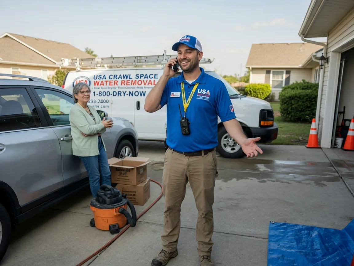 Crawl Space Water Removal Narka, KS FAQs